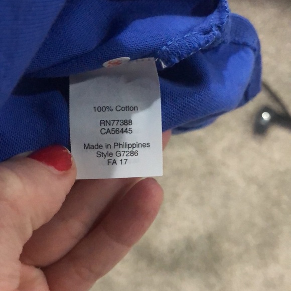 Jcrew Ruffled Sleeve Top - Picture 3 of 4